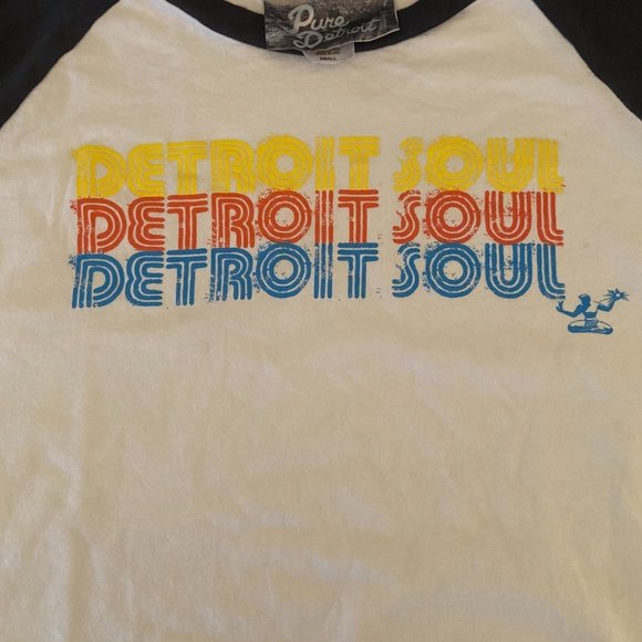 Pure Detroit Raglan - Picture 2 of 4